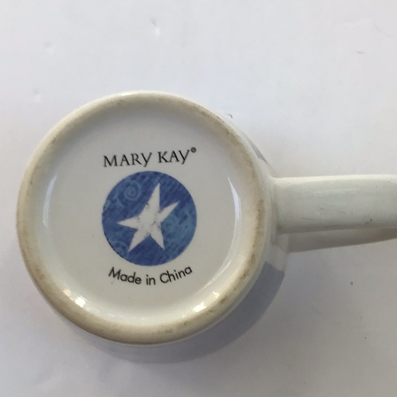Mary Kay Dream Believe Achieve Blue Star Coffee Latte Tea Mug - Picture 7 of 10
